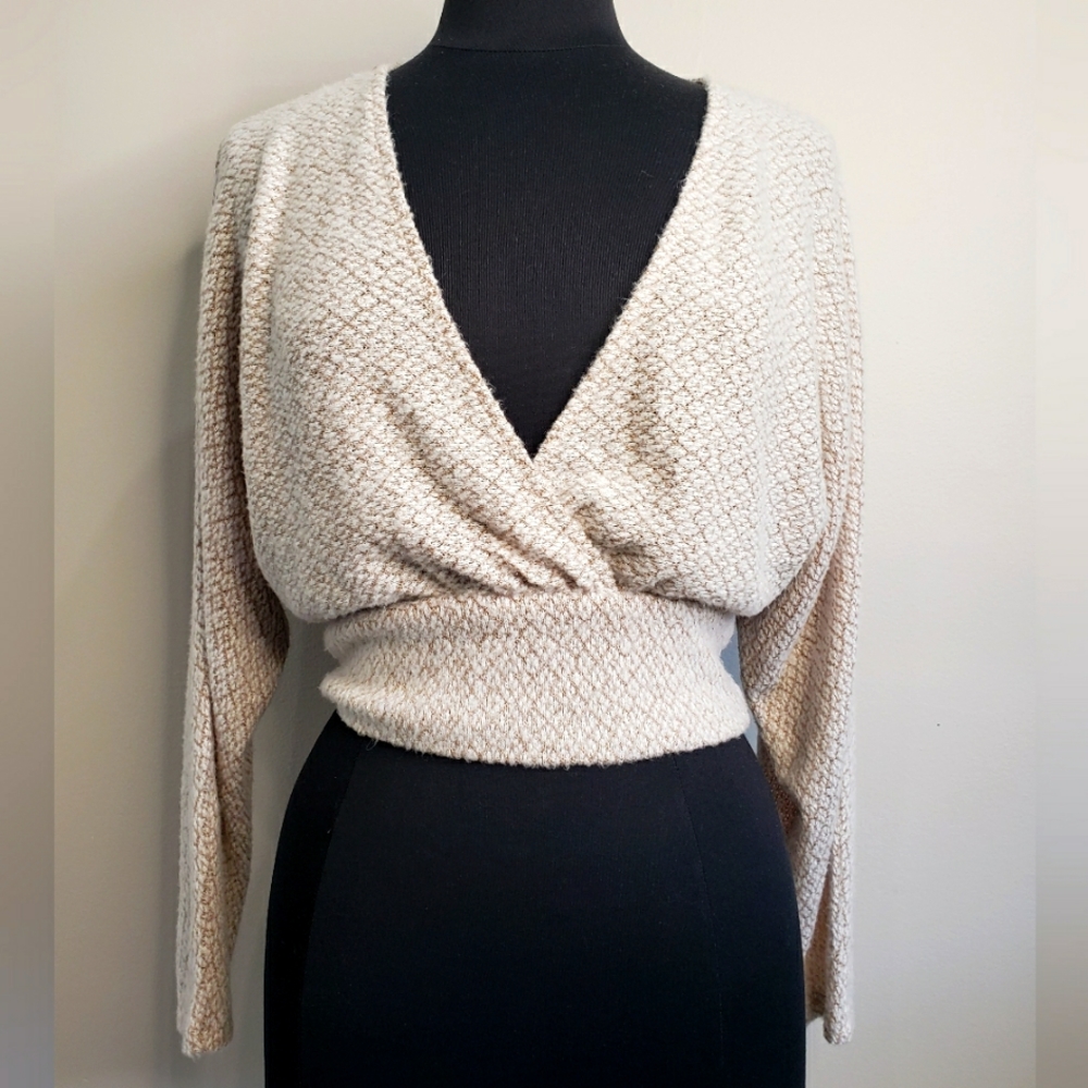 Urban Outfitters Deep V Neck Woman's Sweater | Blouse | Size M